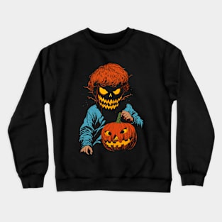 Scary Halloween Crewneck Sweatshirt